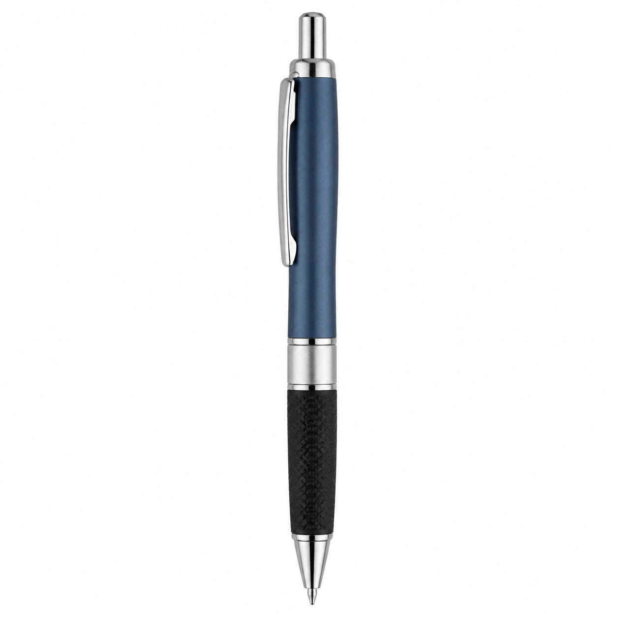 Bolígrafo Retráctil Azul y Negro con Punta de 0.5mm