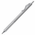 Bolígrafo Retráctil Hexagonal Plata