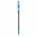 Bolígrafo de tinta azul 0.7mm con diseño ergonómico