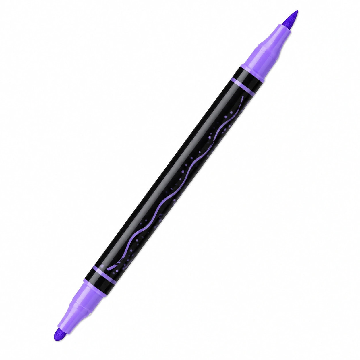 Rotulador de Doble Punta Violeta