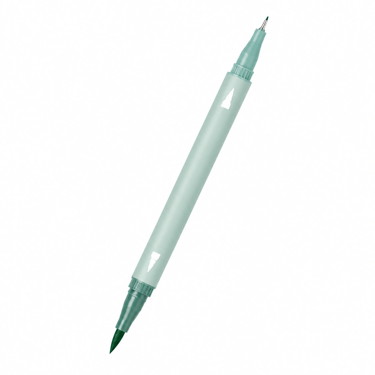 Rotulador Verde Menta de Doble Punta