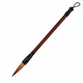 Pincel de caligrafía marrón para escritura tradicional