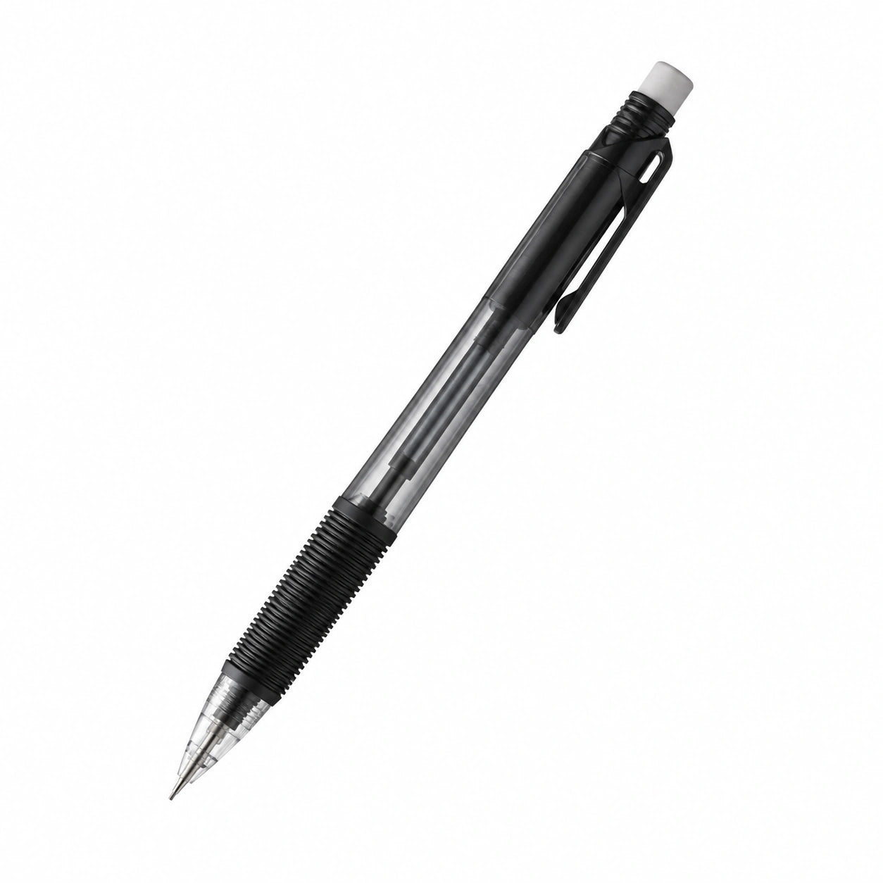 Portaminas con borrador negro de 0.5mm