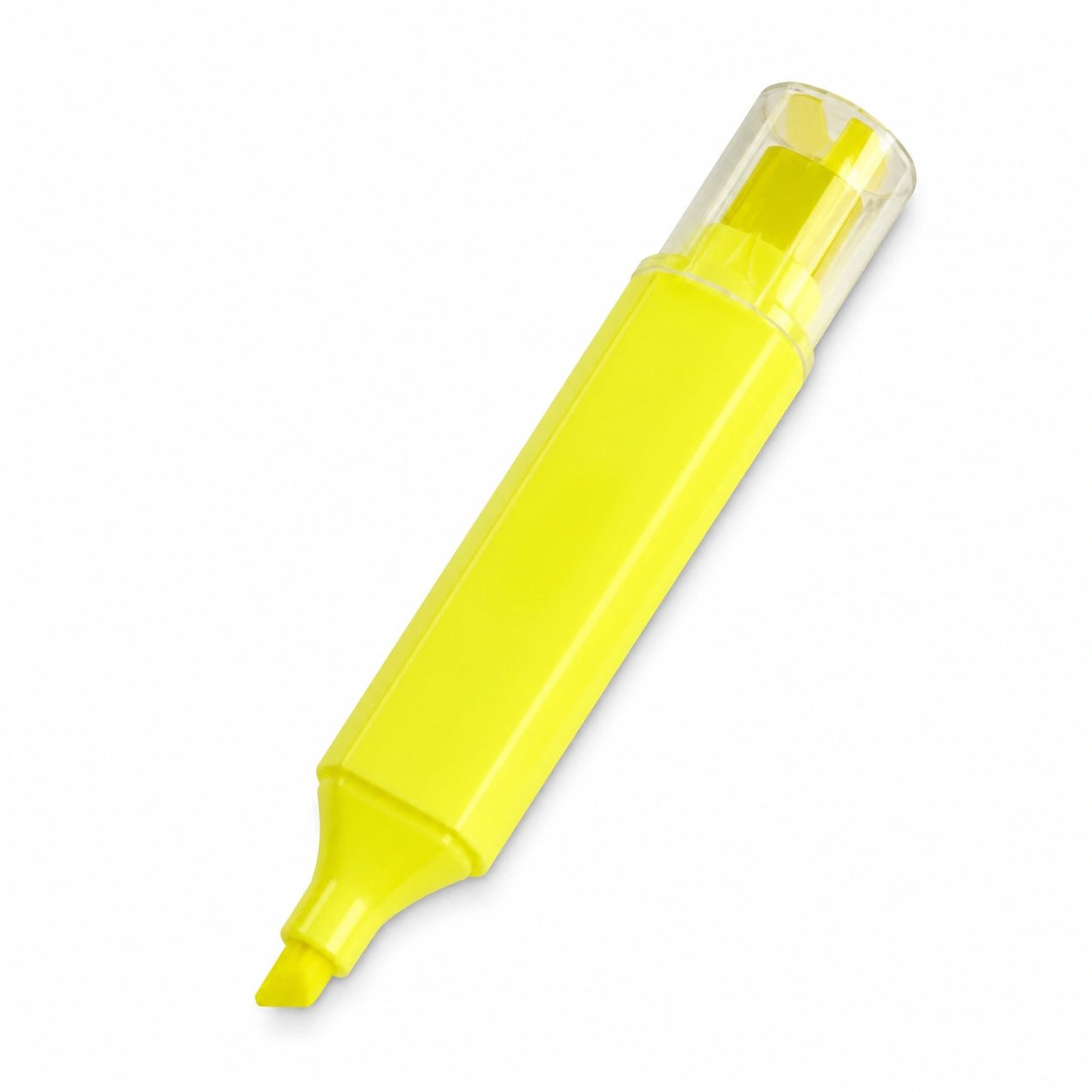 Rotulador Resaltador Amarillo Punta Biselada
