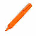 Marcador Resaltador Fluorescente Naranja con Punta Biselada