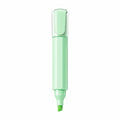 Marcador Fluorescente Verde Claro de 4 mm