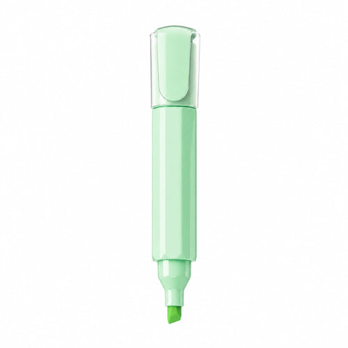Marcador Fluorescente Verde Claro de 4 mm